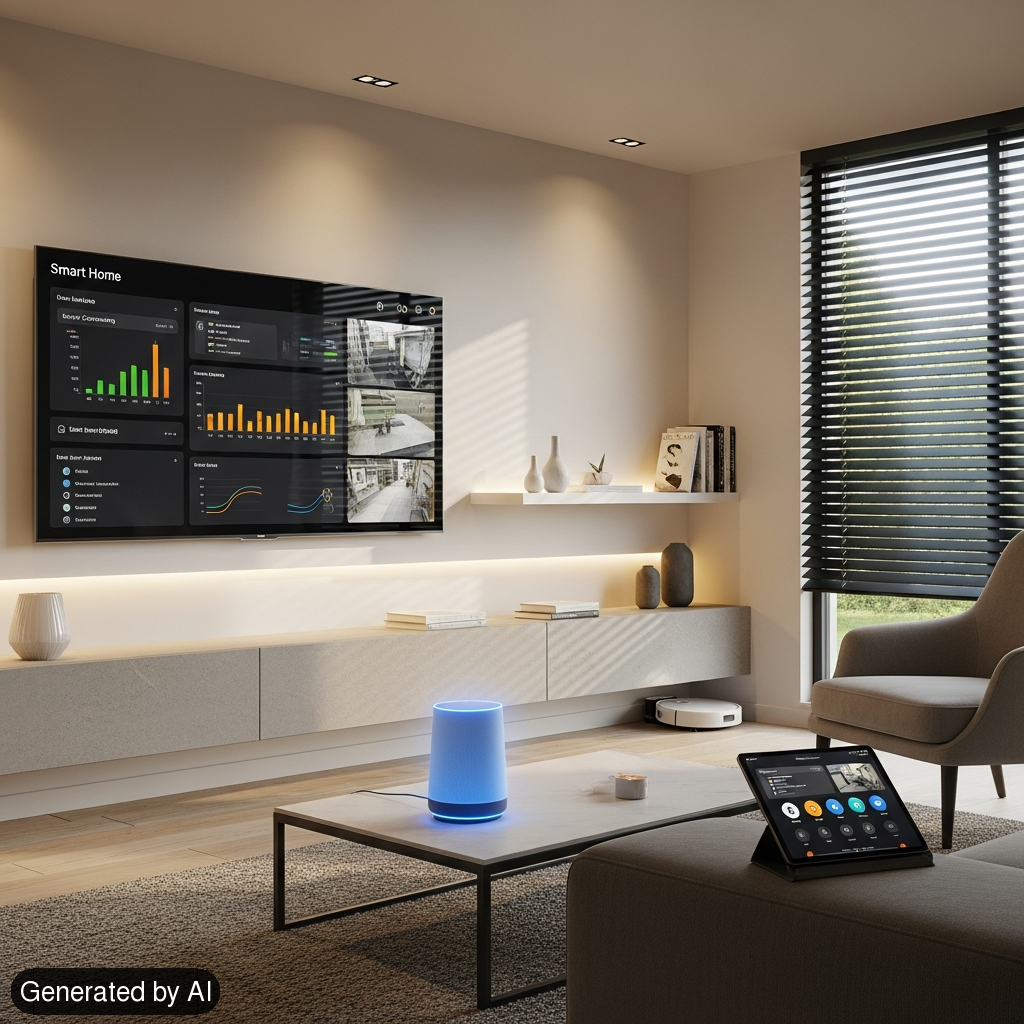SMart home - Generated by AI